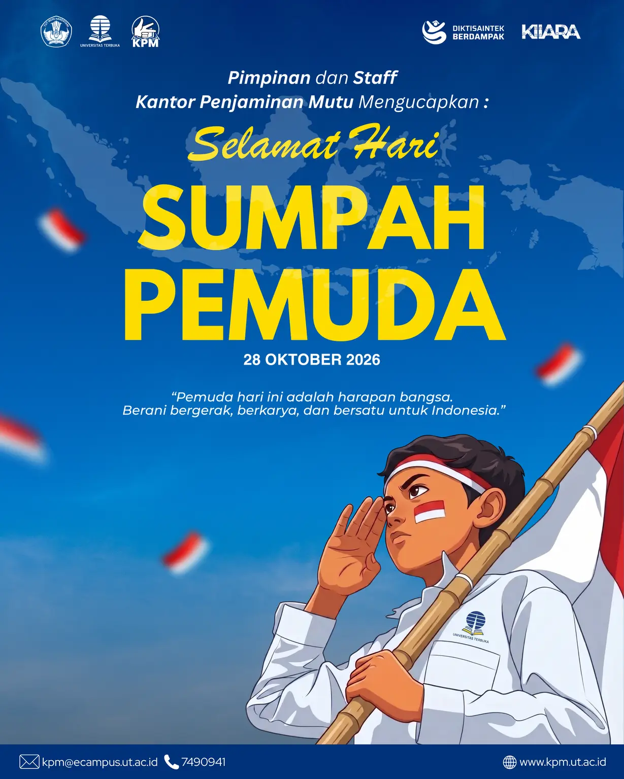 Selamat Hari Sumpah Pemuda ke-98, 28 Oktober 2026!
